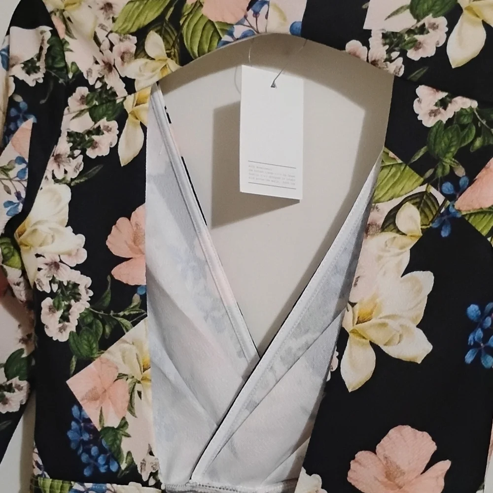 ASOS Sexy Open Back Midi Dress Size 6 - Picture 14 of 16